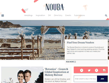 Tablet Screenshot of nouba.com.au